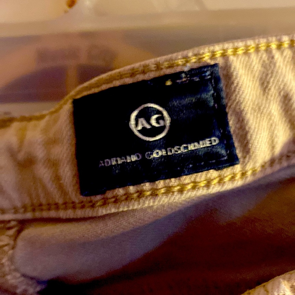 AG super skinny The Legging Ankle tan jeans